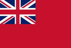 By Move and edit from Image:British-Merchant-Navy-Ensign.svg. Rewritten using Image:Flag of the United Kingdom.svg by User:Pumbaa80., Public Domain, https://commons.wikimedia.org/w/index.php?curid=764649