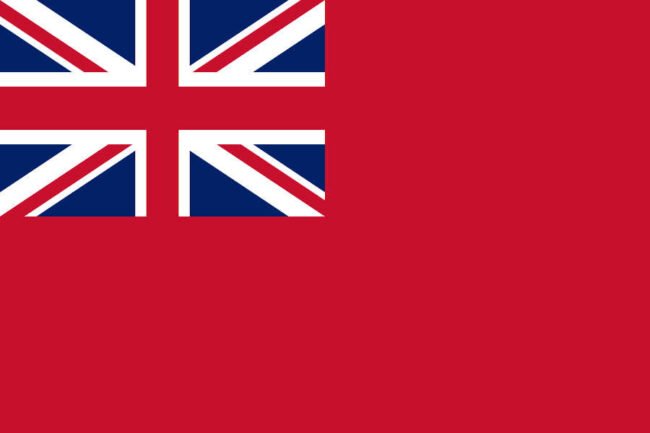 By Move and edit from Image:British-Merchant-Navy-Ensign.svg. Rewritten using Image:Flag of the United Kingdom.svg by User:Pumbaa80., Public Domain, https://commons.wikimedia.org/w/index.php?curid=764649